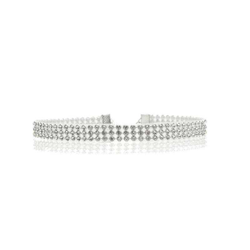 Crystal Rhinestone Choker Necklace | AccessoryZ