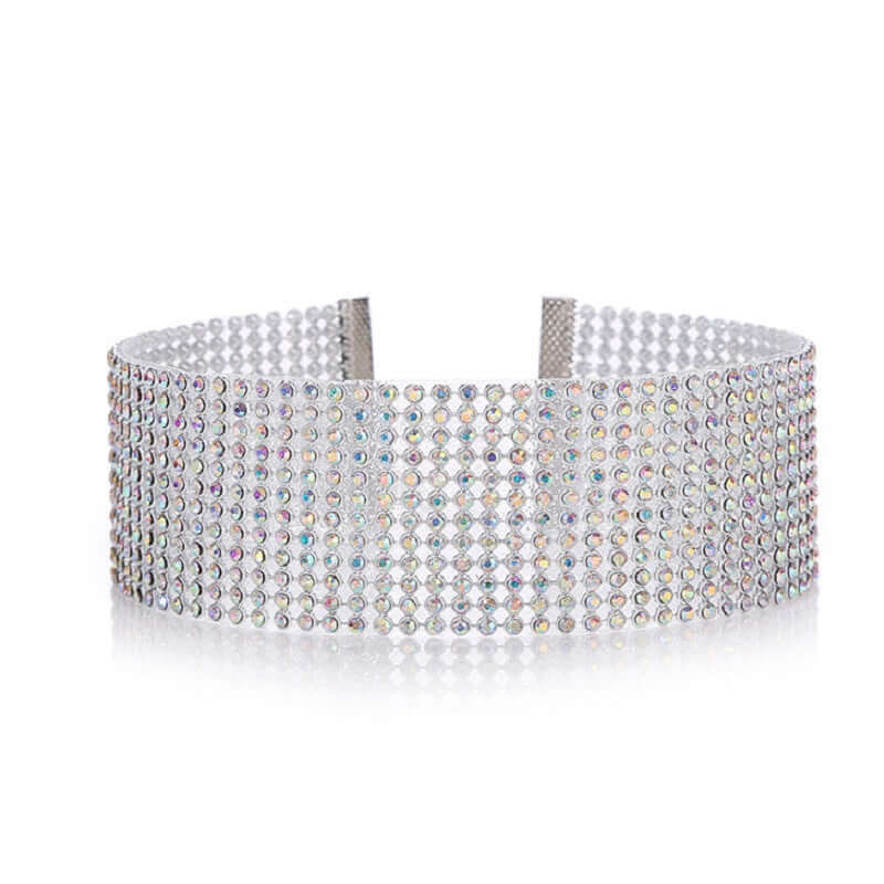 Crystal Rhinestone Choker Necklace | AccessoryZ