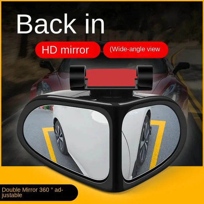 Car Auxiliary Double-Sided Mirror for Panoramic Rearview AccessoryZ