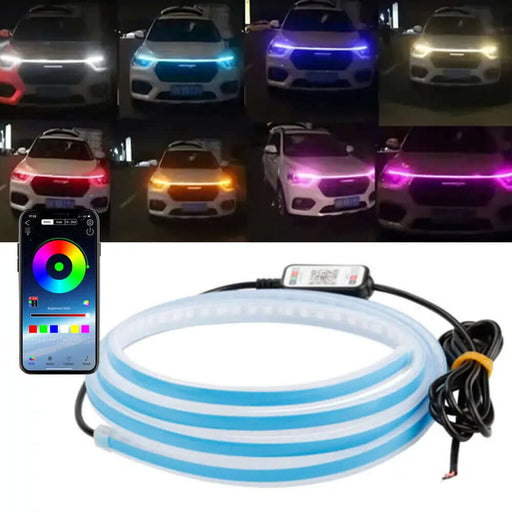 Car LED Hood Light Strip AccessoryZ