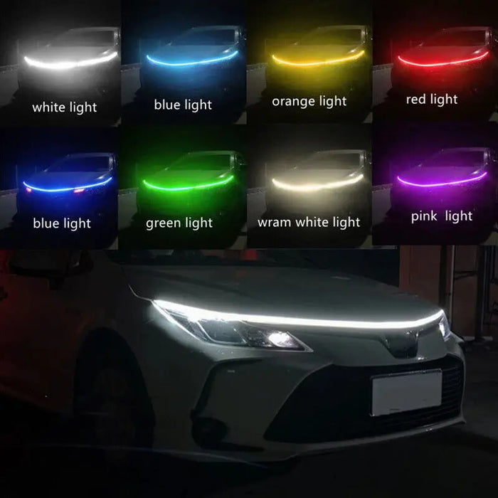 Car LED Hood Light Strip AccessoryZ