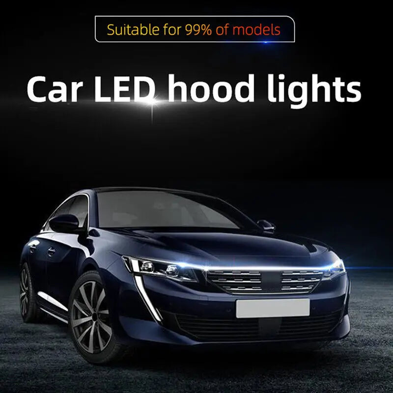 Car LED Hood Light Strip AccessoryZ