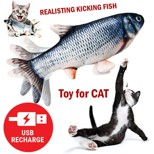 Cat Interactive Toy Electric Fish - AccessoryZ