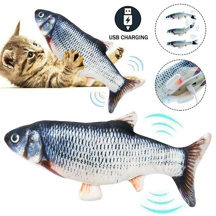 Cat Interactive Toy Electric Fish - AccessoryZ