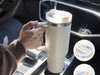 Christmas Thermal Coffee Mug with Straw AccessoryZ