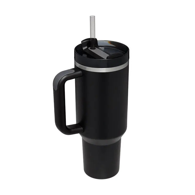 Christmas Thermal Coffee Mug with Straw AccessoryZ