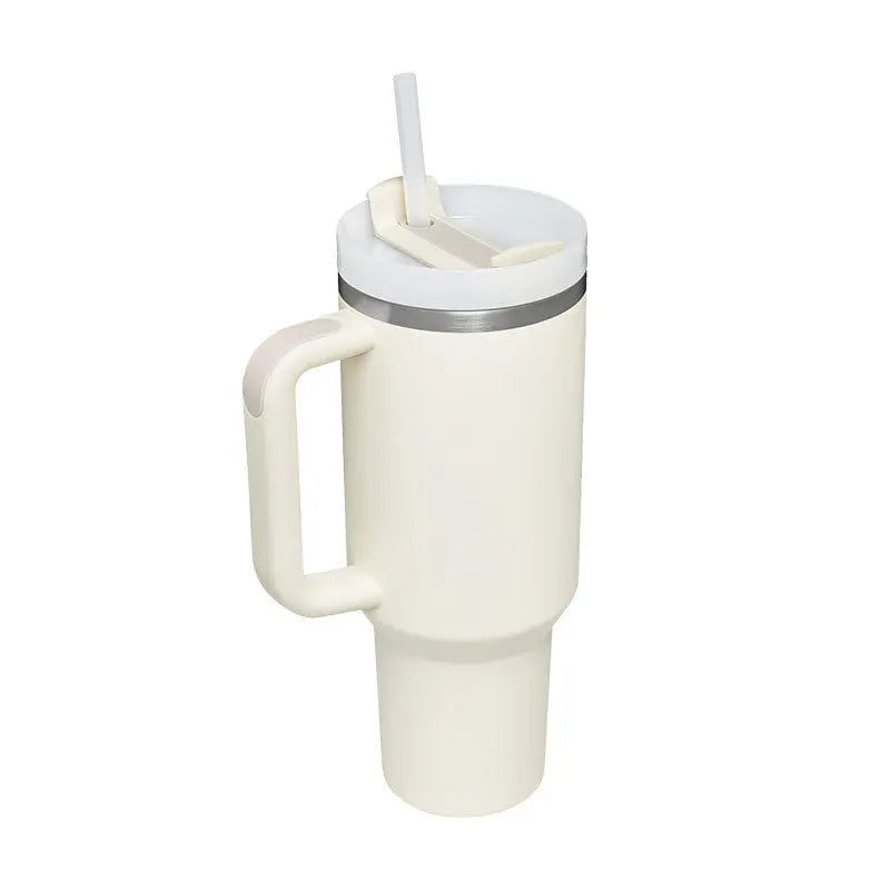 Christmas Thermal Coffee Mug with Straw AccessoryZ