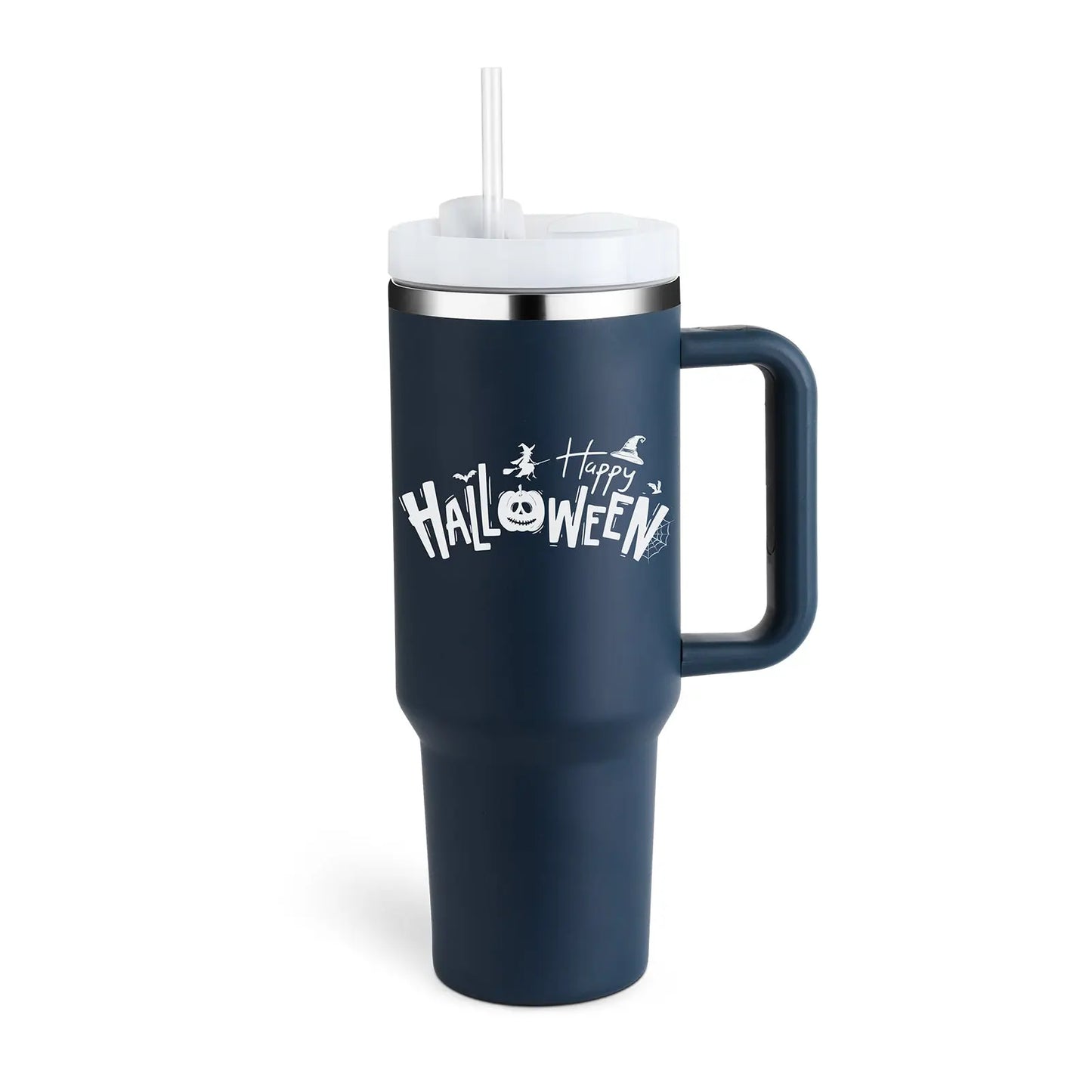 Christmas Thermal Coffee Mug with Straw AccessoryZ