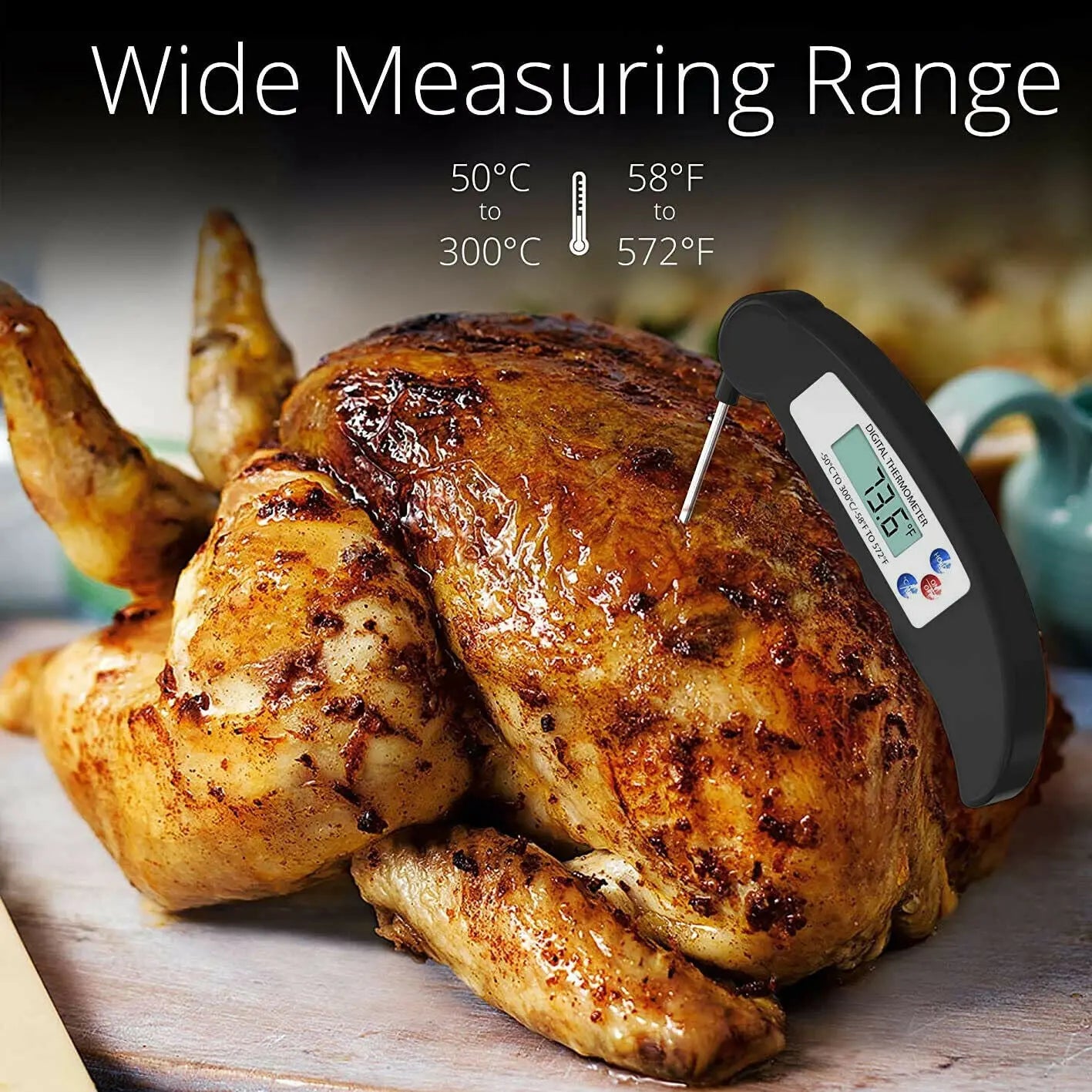 Digital Instant Read Food Thermometer AccessoryZ