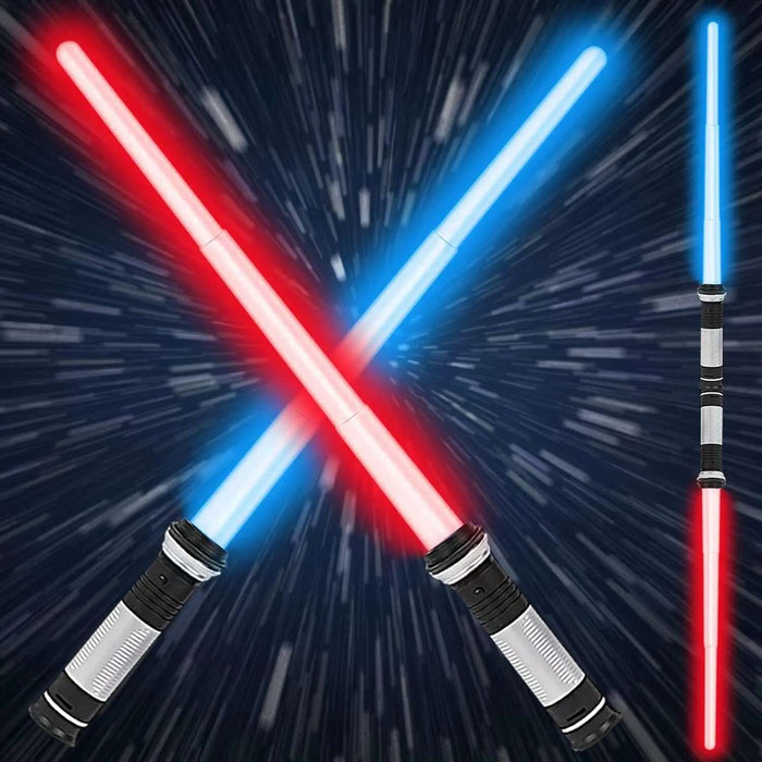 Lightsaber 2 Pack with RGB 7 Colors Sound FX LED AccessoryZ