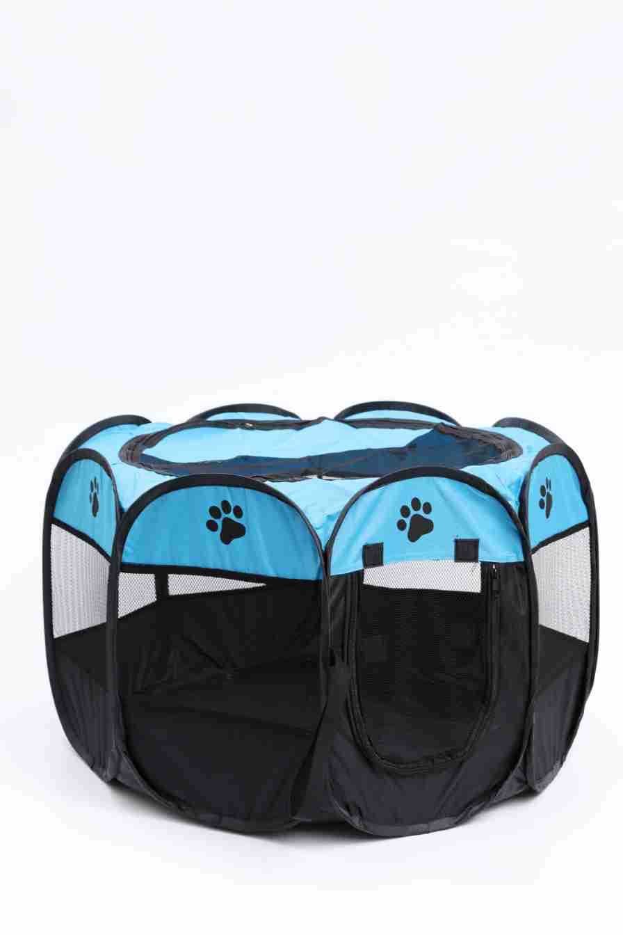 Pet Tent Octagonal Cloth Shelter Blue | AccessoryZ