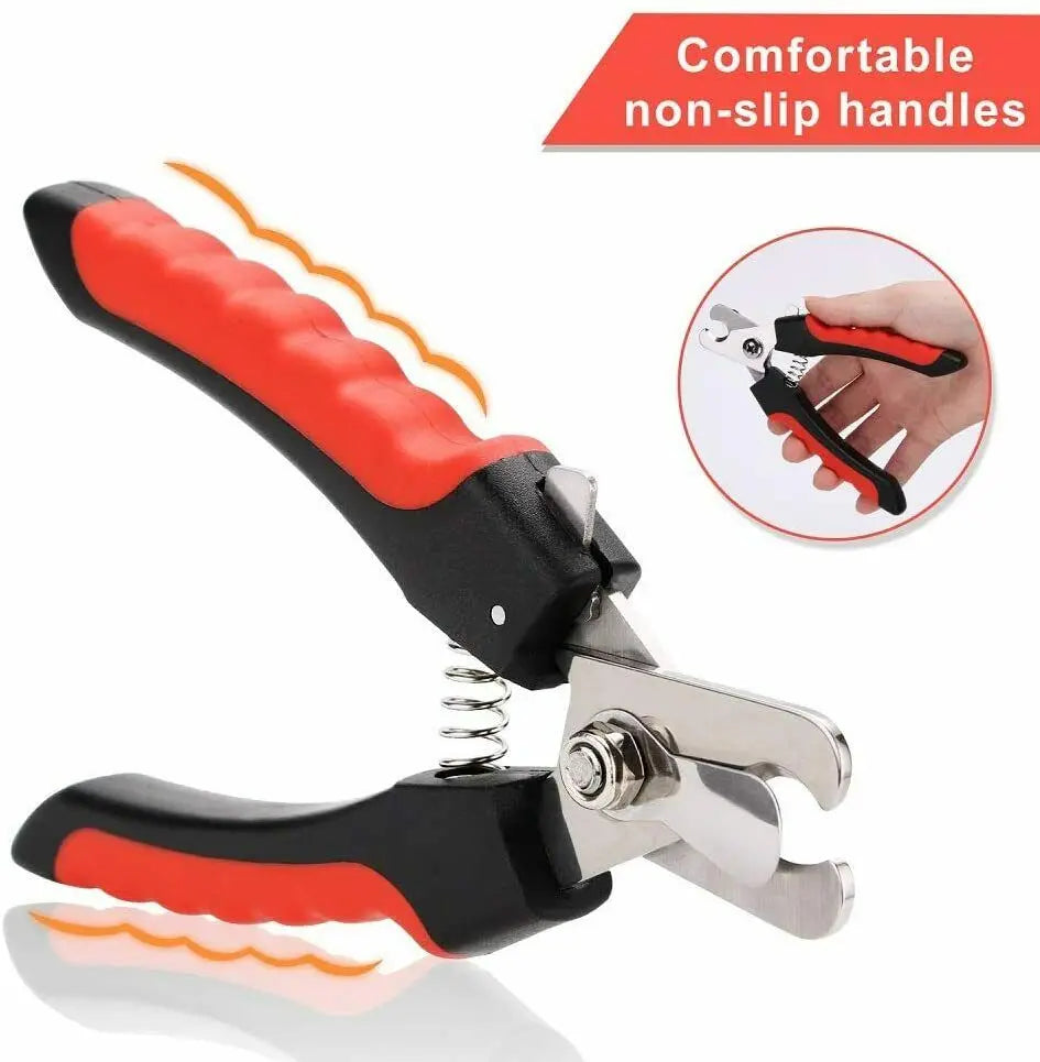 Pet Nail Clippers with Safety Guard - AccessoryZ