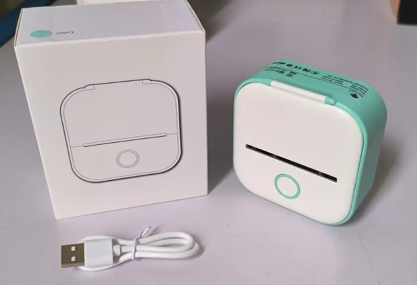 Portable Mini Thermal Label Bluetooth Printer - AccessoryZ