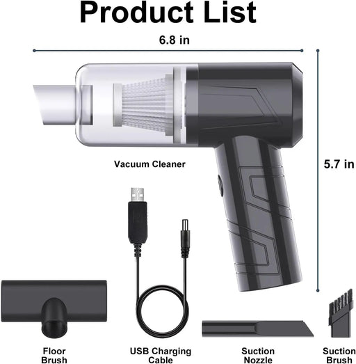 Portable Powerful Vacuum Cleaner Cordless - AccessoryZ