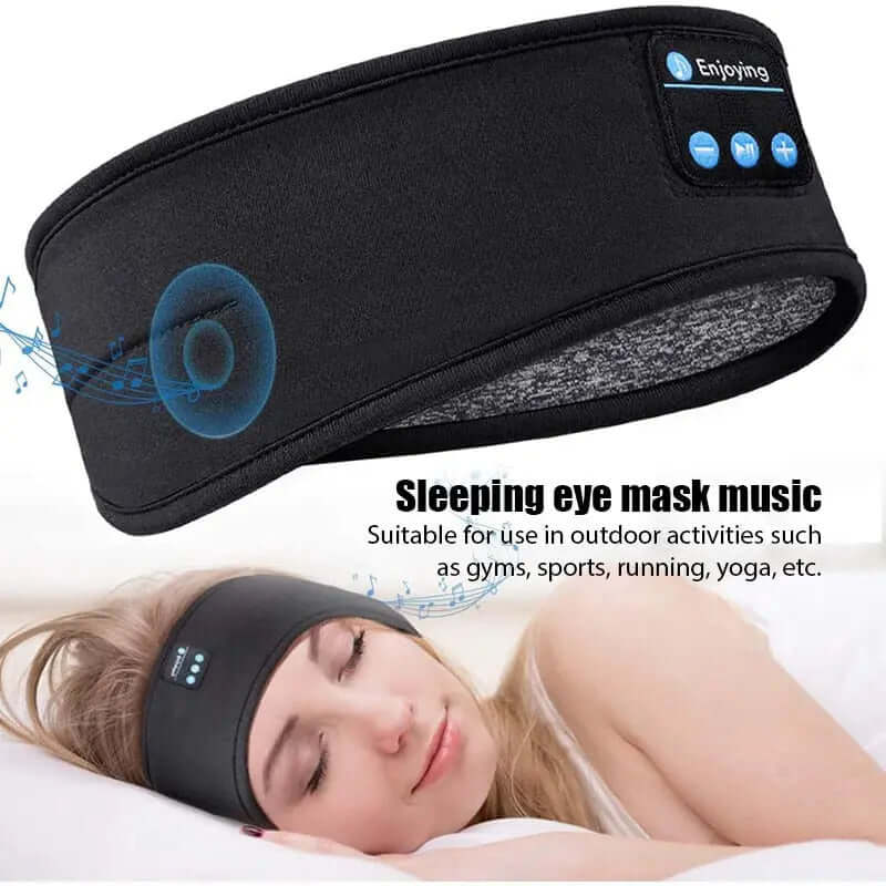 Sleep Headphone Bluetooth Headband Eye Mask Stress-free Relaxation AccessoryZ