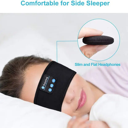 Sleep Headphone Bluetooth Headband Eye Mask Stress-free Relaxation AccessoryZ