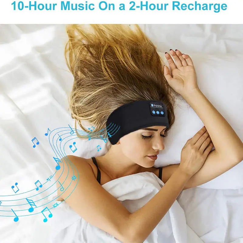 Sleep Headphone Bluetooth Headband Eye Mask Stress-free Relaxation AccessoryZ