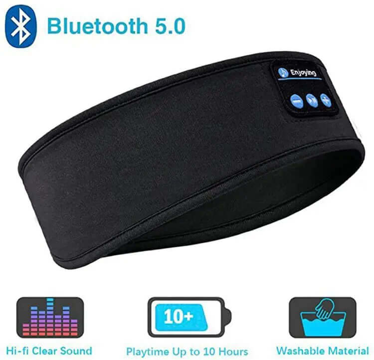 Sleep Headphone Bluetooth Headband Eye Mask Stress-free Relaxation AccessoryZ