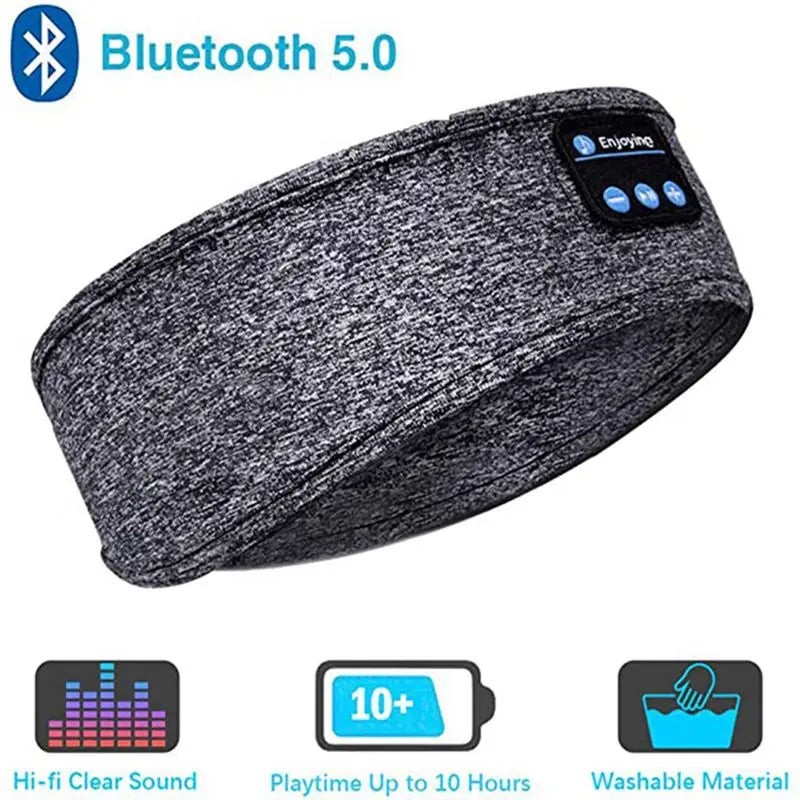 Sleep Headphone Bluetooth Headband Eye Mask Stress-free Relaxation AccessoryZ