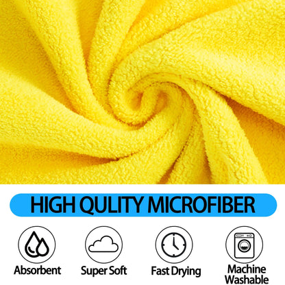 Super Absorbent Soft Microfiber Bath Towels for Pets AccessoryZ