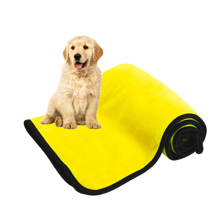 Super Absorbent Soft Microfiber Bath Towels for Pets AccessoryZ